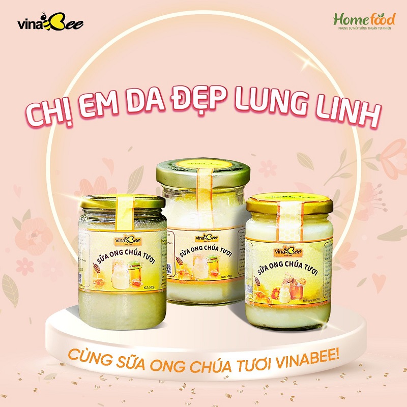 Điểm danh những công dụng của sữa ong chúa với sức khỏe và sắc đẹp