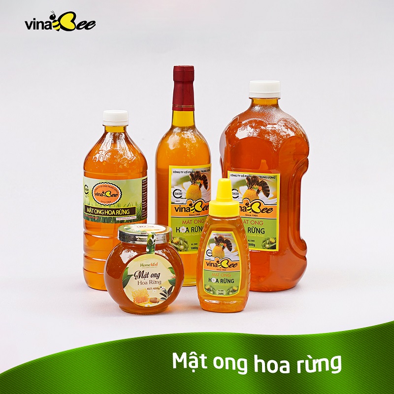 Mật ong hoa rừng VinaBee - Hơn 60 năm chinh phục khách hàng